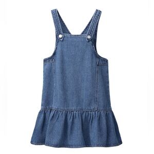 Zara Kids Denim Overall Dress
